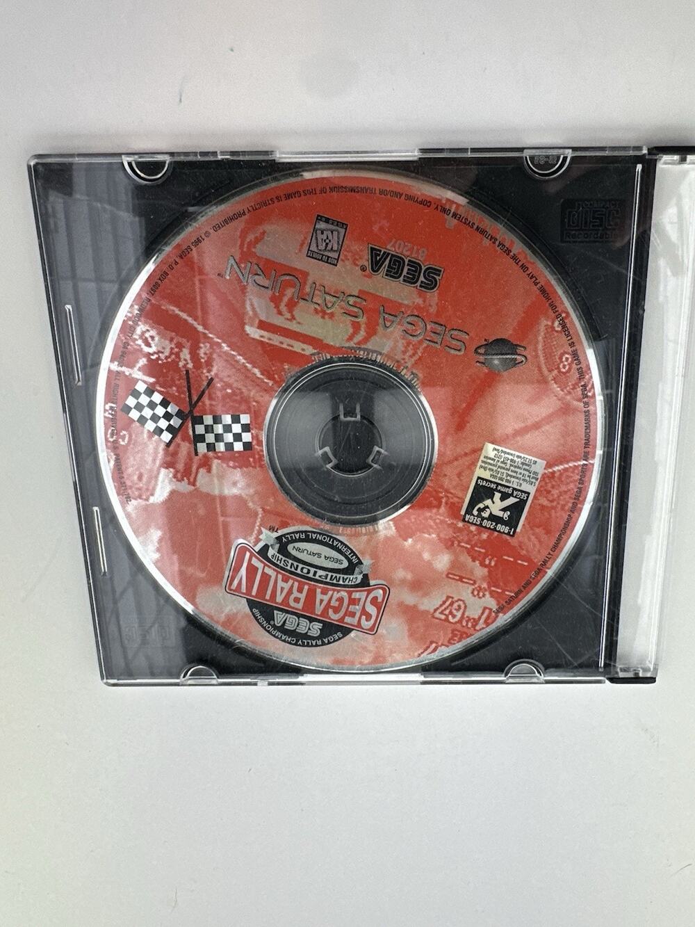 Sega Rally Championship (1995) Sega Saturn Disc Tested Vintage Retro Gaming Fun